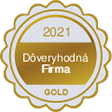 Dôverihodná firma 2021 - gold