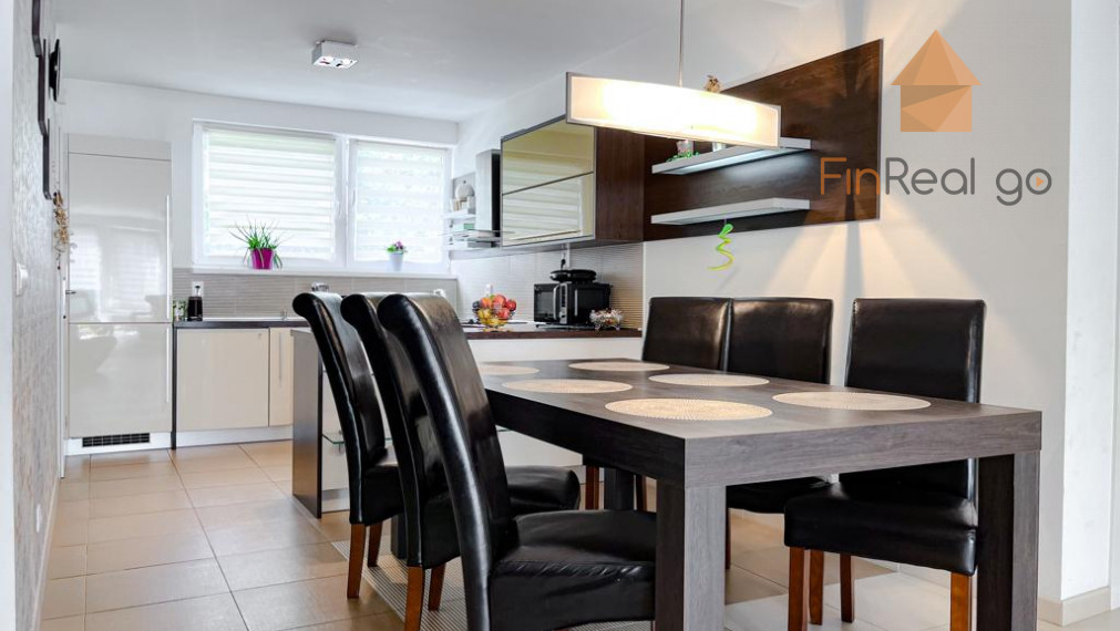 ZNÍŽENÁ CENA! Predaj 4 izbového bytu  so záhradkou v novostavbe v Dunajskej Lužnej