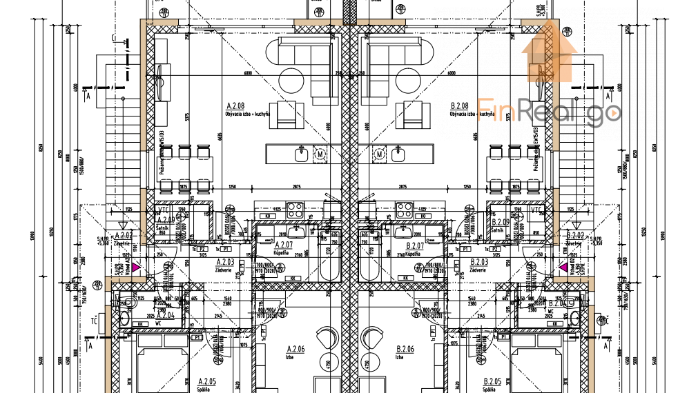 Na predaj 3i byty s terasou a parkovacím miestom v Lužiankach.