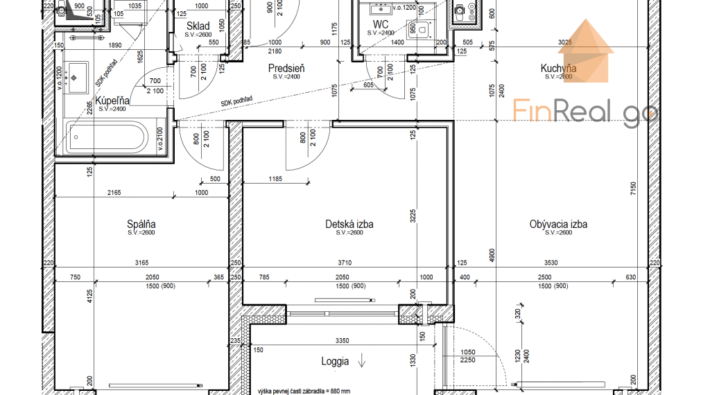 REZERVOVANÉ- 3-izbový byt FUXOVA, Petržalka