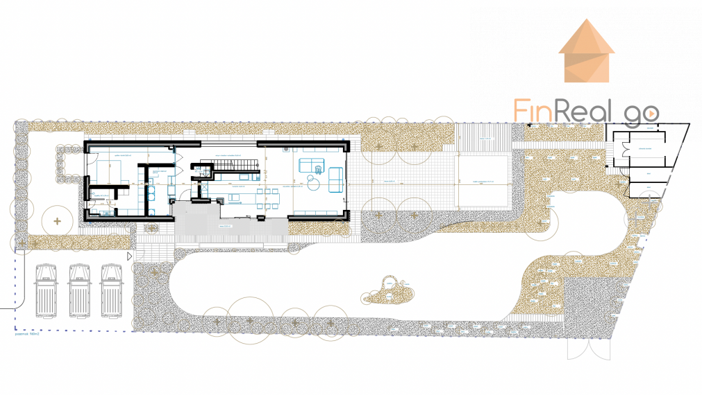 Predaj - 4-izb. rodinný dom v Jablonovom s jedinečným dizajnom a charizmatickou záhradou