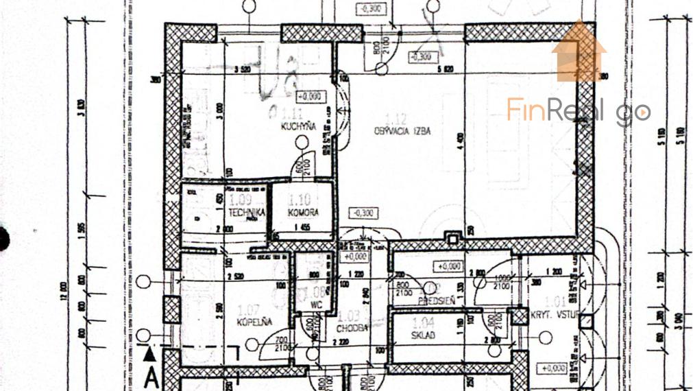 FINREALGO - NA PREDAJ - 3i Rodinný Dom v Trhová  Hradská so záhradou - 20 ročná stavba v tichej ulici
