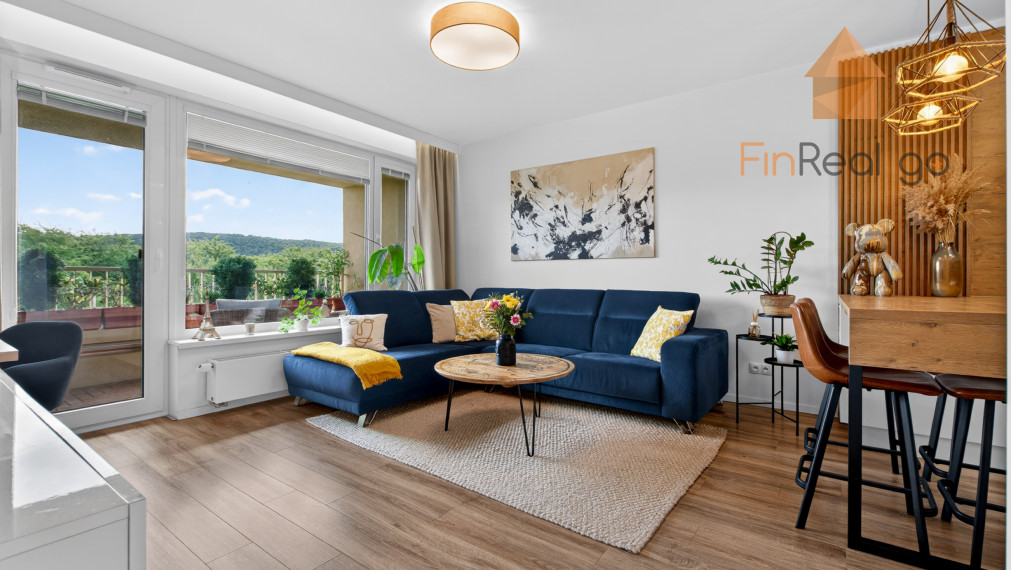 Predaj moderný kompletne zariadený 2-izbový byt s príjemnou lodžiou, Bory, Bratislava